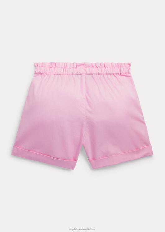 Ralph Lauren lapsed puuvillane toimse laagri lühike PR0V7151 karmeli roosa