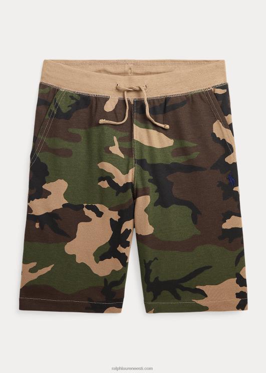Ralph Lauren lapsed puuvillane võrk lühike PR0V6228 ülejääk camo