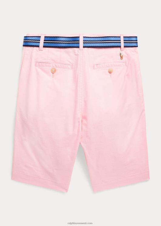 Ralph Lauren lapsed sirge istumisega puuvillane oxford lühike PR0V6005 roosa oxford