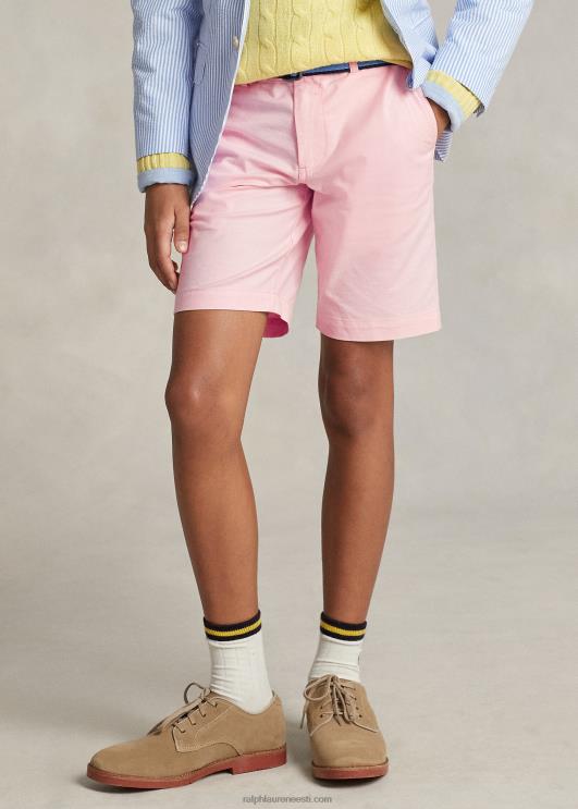 Ralph Lauren lapsed sirge istumisega puuvillane oxford lühike PR0V6005 roosa oxford