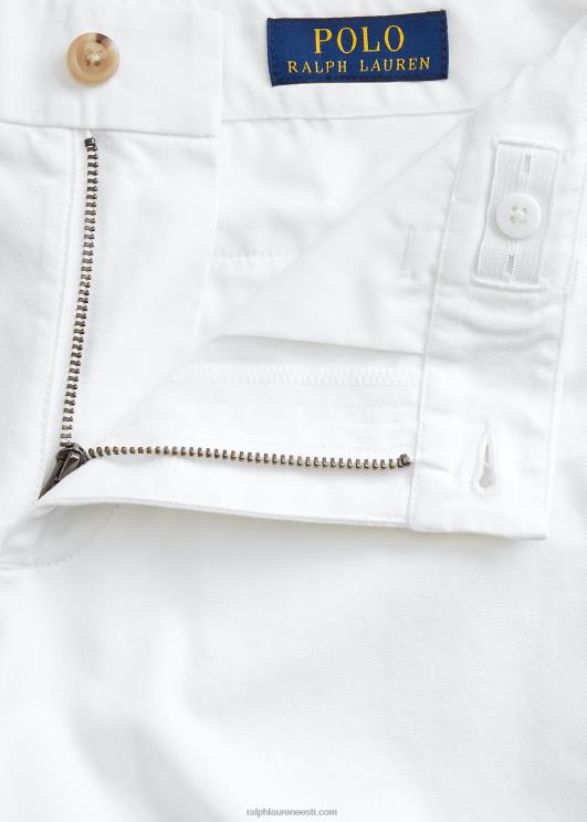 Ralph Lauren lapsed sirge istuvusega veniv chino lühike PR0V6019 valge