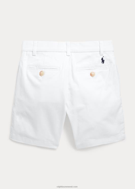 Ralph Lauren lapsed sirge sobivusega painduv abrasioon toimsel lühike PR0V5623 tekipesu valge