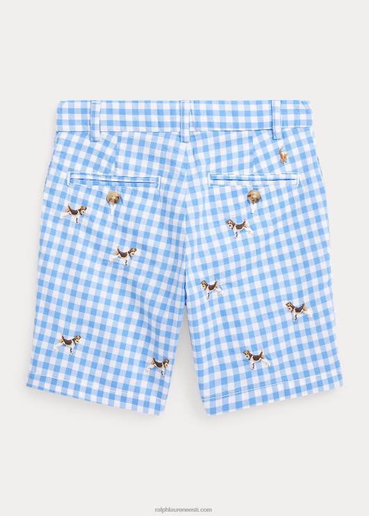 Ralph Lauren lapsed sirge sobivusega ruuduline flex abrasioon lühike PR0V5832 sinine hõlmik