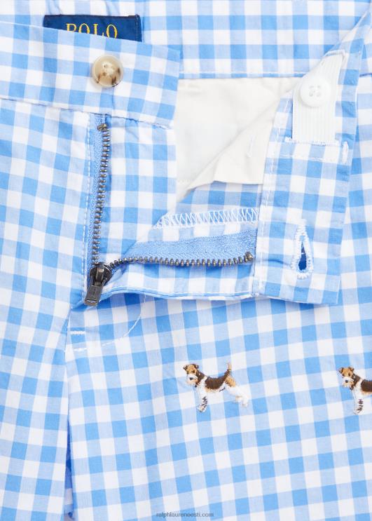 Ralph Lauren lapsed sirge sobivusega ruuduline flex abrasioon lühike PR0V5832 sinine hõlmik