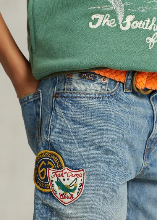 Ralph Lauren lapsed sullivan slim distressed denim lühike PR0V5977 plimptoni pesu