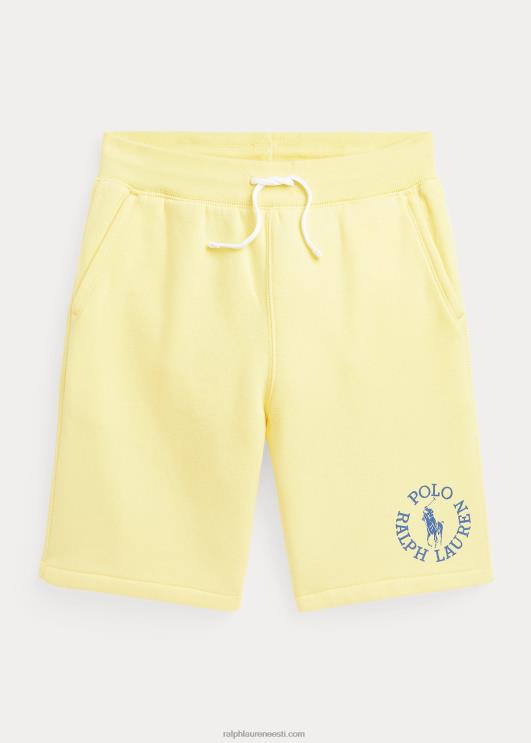 Ralph Lauren lapsed suur poni logoga fliis lühike PR0V5651 bristoli kollane