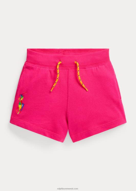 Ralph Lauren lapsed suur poni spaa frotee lühike PR0V6857 aktsent roosa