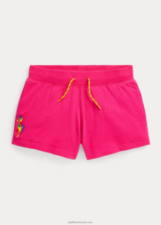 Ralph Lauren lapsed suur poni spaa frotee lühike PR0V7100 aktsent roosa