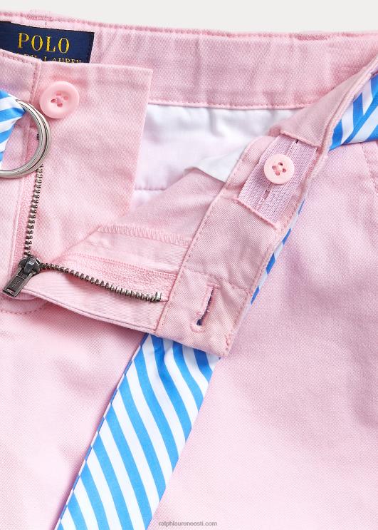 Ralph Lauren lapsed vööga veniv chino lühike PR0V6963 karmeli roosa