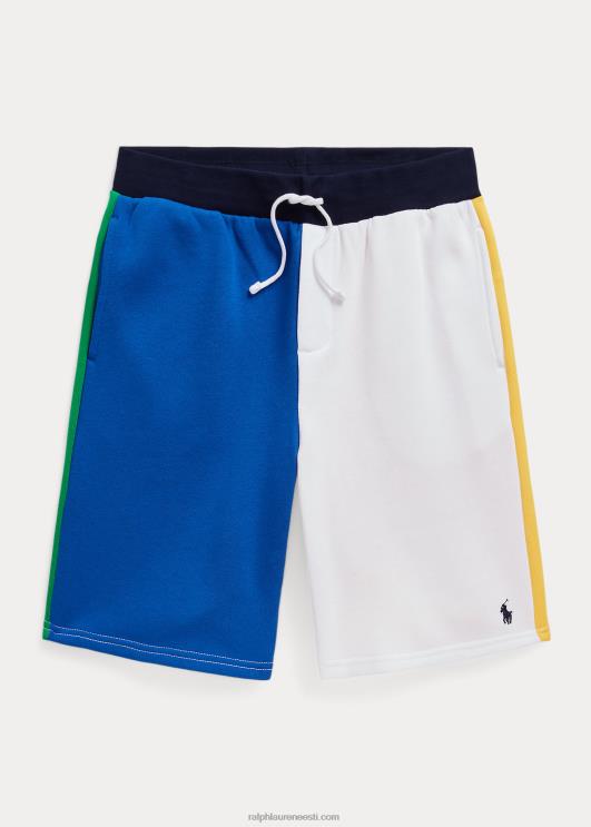 Ralph Lauren lapsed värviblokeeritud logoga fliis lühike PR0V6161 valge multi