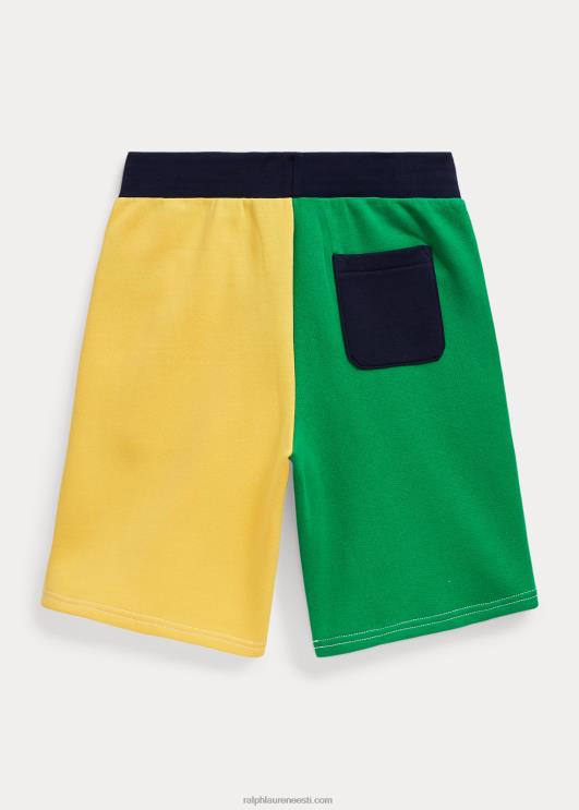 Ralph Lauren lapsed värviblokeeritud logoga fliis lühike PR0V6161 valge multi