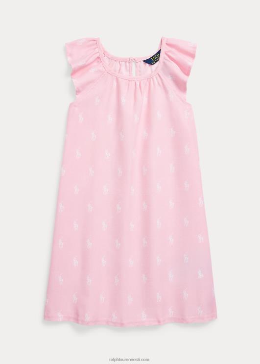 Ralph Lauren lapsed polo poni twist öösärk PR0V7314 karmeli roosa