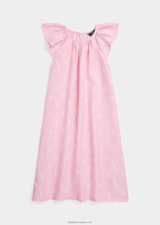 Ralph Lauren lapsed polo poni twist öösärk PR0V7319 karmeli roosa