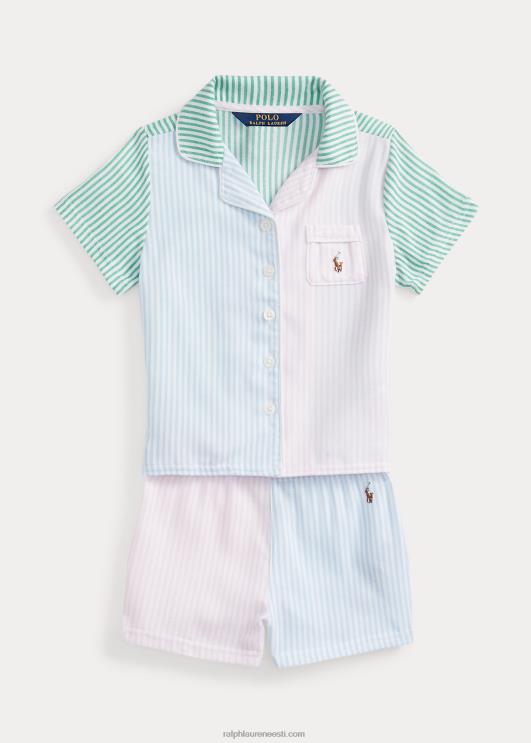 Ralph Lauren lapsed toimse lõbus magamiskomplekt PR0V7310 oxfordi multi