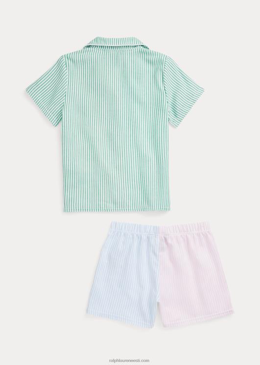 Ralph Lauren lapsed toimse lõbus magamiskomplekt PR0V7311 oxfordi multi