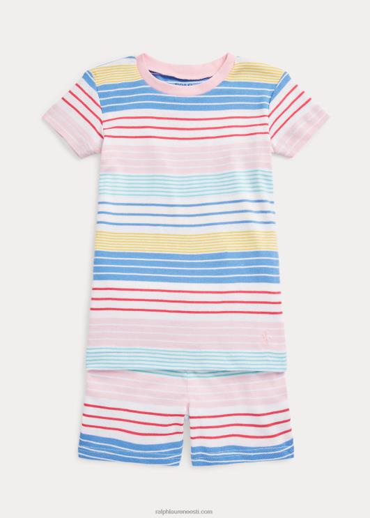 Ralph Lauren lapsed triibuline soonikuga trikoo magamiskomplekt PR0V7323 mitu