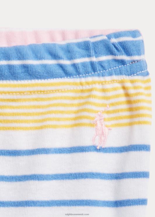 Ralph Lauren lapsed triibuline soonikuga trikoo magamiskomplekt PR0V7323 mitu