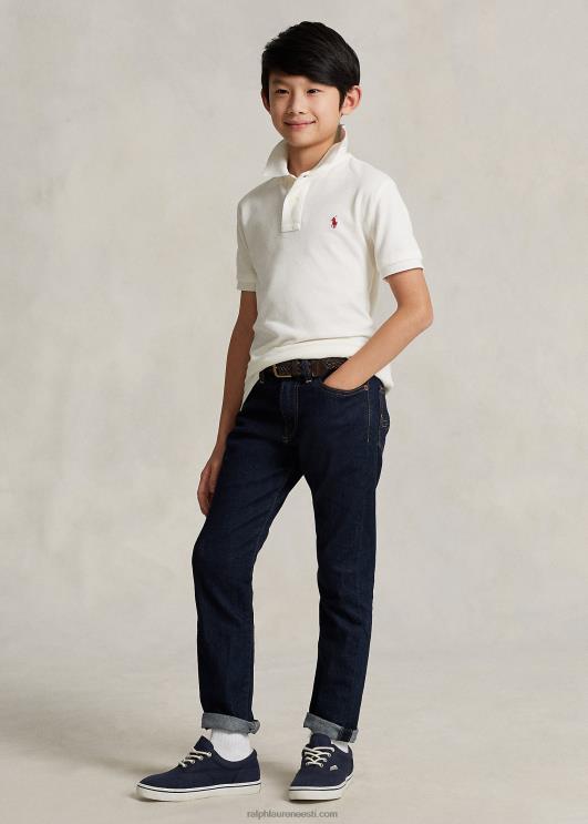 Ralph Lauren lapsed Kuu-uusaasta puuvillasest võrgust polosärk PR0V6571 nevis