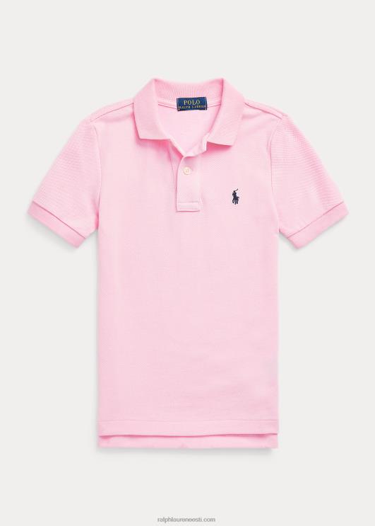 Ralph Lauren lapsed ikooniline võrgust polosärk PR0V5685 roosa