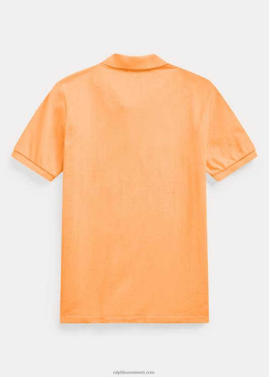 Ralph Lauren lapsed ikooniline võrgust polosärk PR0V6033 võtme lääneoranž