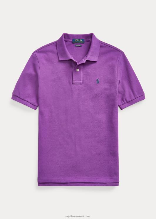 Ralph Lauren lapsed ikooniline võrgust polosärk PR0V6039 paloma lilla