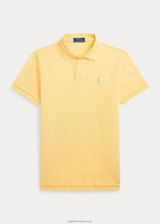 Ralph Lauren lapsed ikooniline võrgust polosärk PR0V6042 maisi kollane