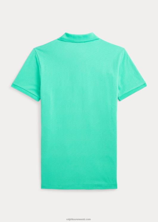 Ralph Lauren lapsed ikooniline võrgust polosärk PR0V6044 päikeseloojanguroheline