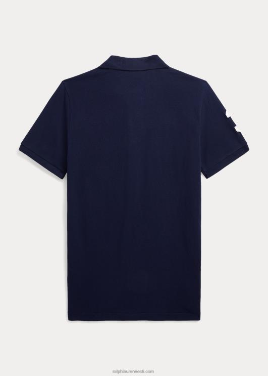 Ralph Lauren lapsed jahtklubi puuvillasest võrgust polosärk PR0V6157 kruiisilaevastik