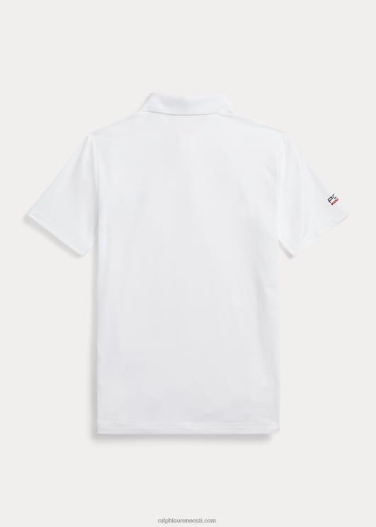 Ralph Lauren lapsed performance stretch jersey polosärk PR0V5974 keraamiline valge