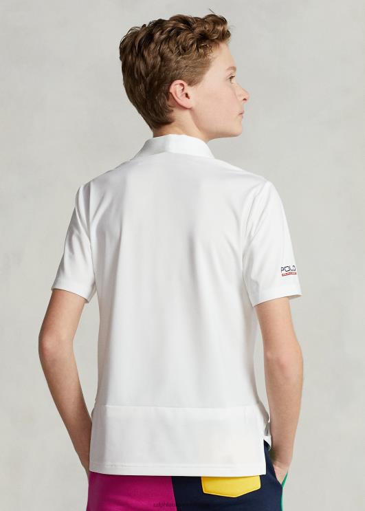 Ralph Lauren lapsed performance stretch jersey polosärk PR0V5974 keraamiline valge