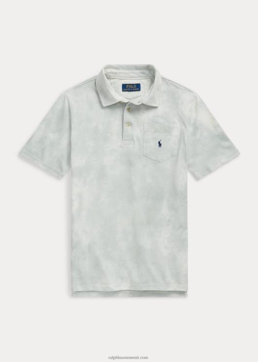 Ralph Lauren lapsed pestud puuvillast jersey polosärk PR0V6088 pleekinud piparmünt
