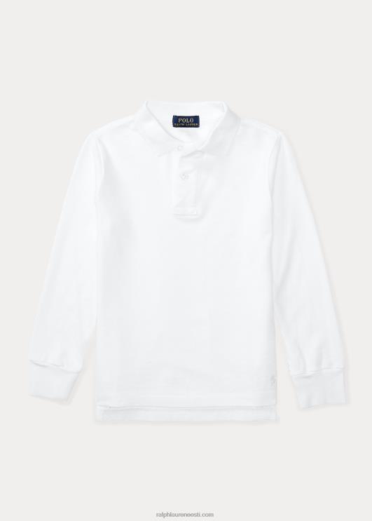Ralph Lauren lapsed pikkade varrukatega vormipolosärk PR0V5853 valge
