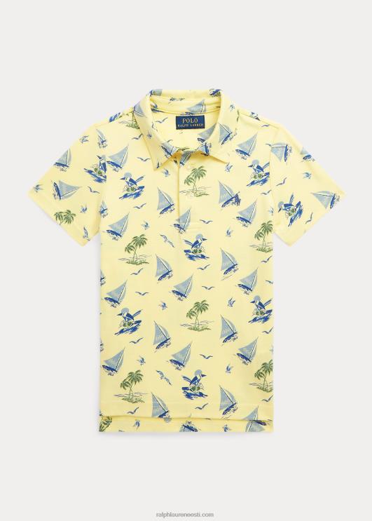 Ralph Lauren lapsed polo karu puuvillane jersey polosärk PR0V5755 bristoli kollane