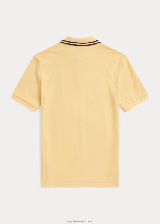 Ralph Lauren lapsed polo karu puuvillase võrguga polosärk PR0V6604 maisi kollane