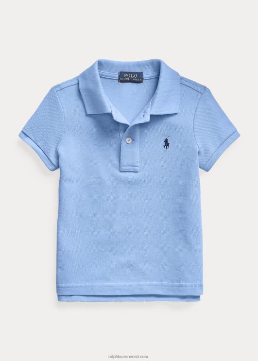 Ralph Lauren lapsed puuvillase võrguga polosärk PR0V6738 sadamasaar sinine