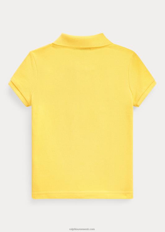 Ralph Lauren lapsed puuvillase võrguga polosärk PR0V6746 kollauim