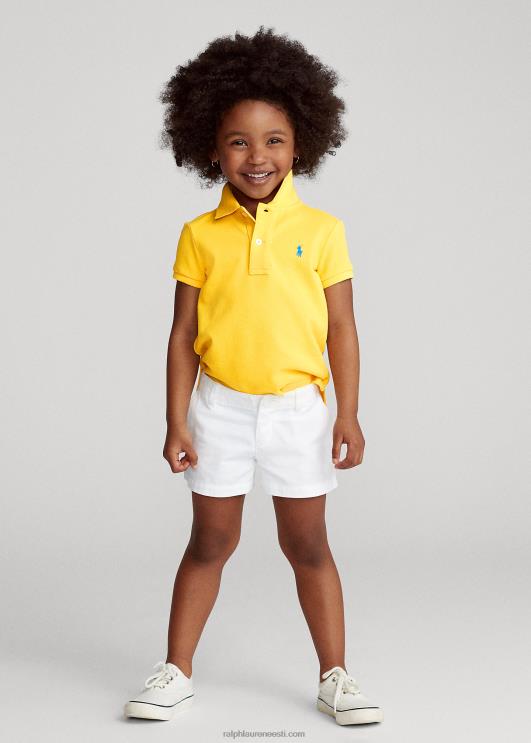 Ralph Lauren lapsed puuvillase võrguga polosärk PR0V6746 kollauim