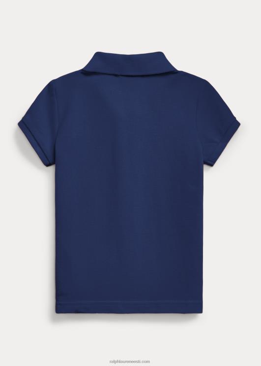 Ralph Lauren lapsed puuvillase võrguga polosärk PR0V6752 Newporti merevägi
