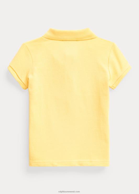 Ralph Lauren lapsed puuvillase võrguga polosärk PR0V6754 maisi kollane