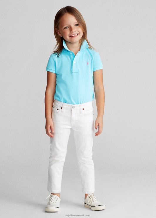 Ralph Lauren lapsed puuvillase võrguga polosärk PR0V6758 türkiissinine nova