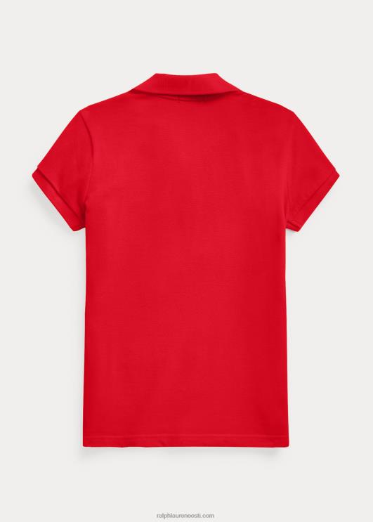 Ralph Lauren lapsed puuvillase võrguga polosärk PR0V6982 Rl 2000 punane
