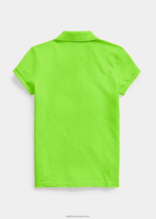 Ralph Lauren lapsed puuvillase võrguga polosärk PR0V6988 kiivi laim