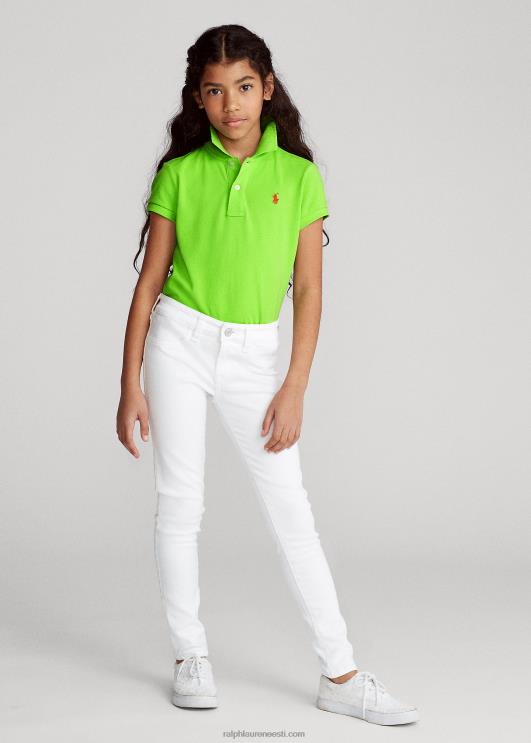 Ralph Lauren lapsed puuvillase võrguga polosärk PR0V6988 kiivi laim