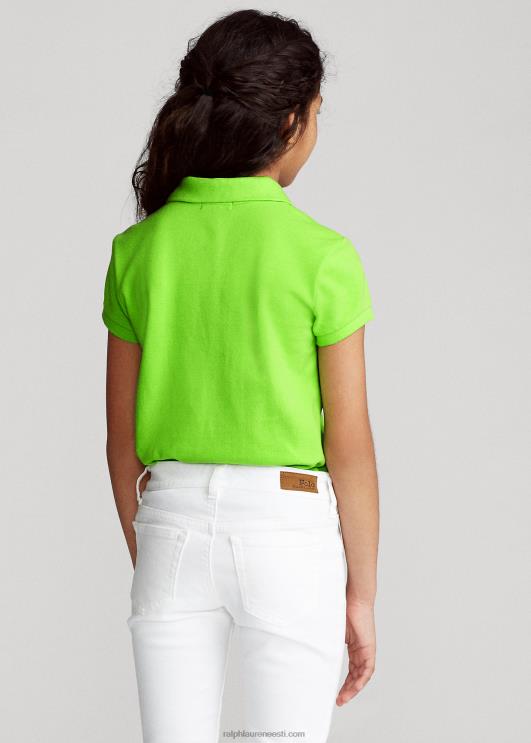 Ralph Lauren lapsed puuvillase võrguga polosärk PR0V6988 kiivi laim