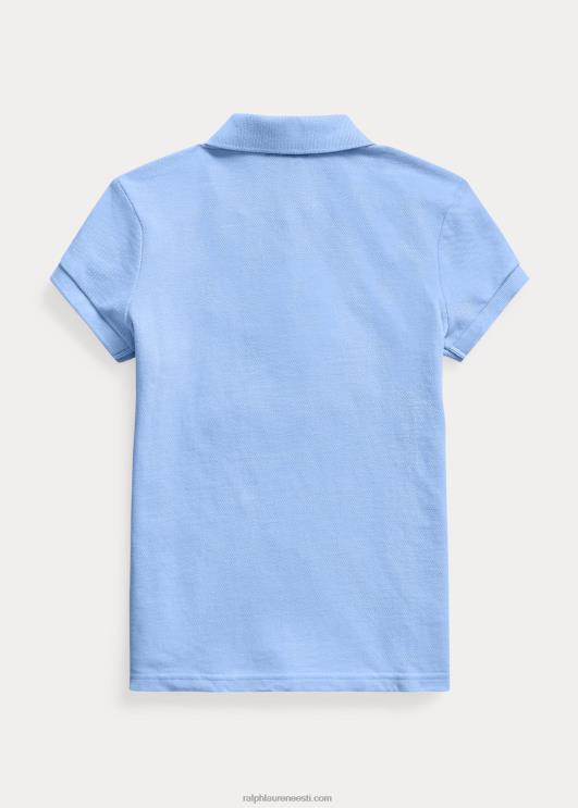 Ralph Lauren lapsed puuvillase võrguga polosärk PR0V6990 sadamasaar sinine