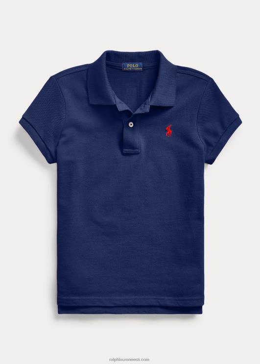Ralph Lauren lapsed puuvillase võrguga polosärk PR0V6993 Newporti merevägi
