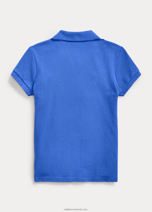Ralph Lauren lapsed puuvillase võrguga polosärk PR0V7004 uus iirise sinine