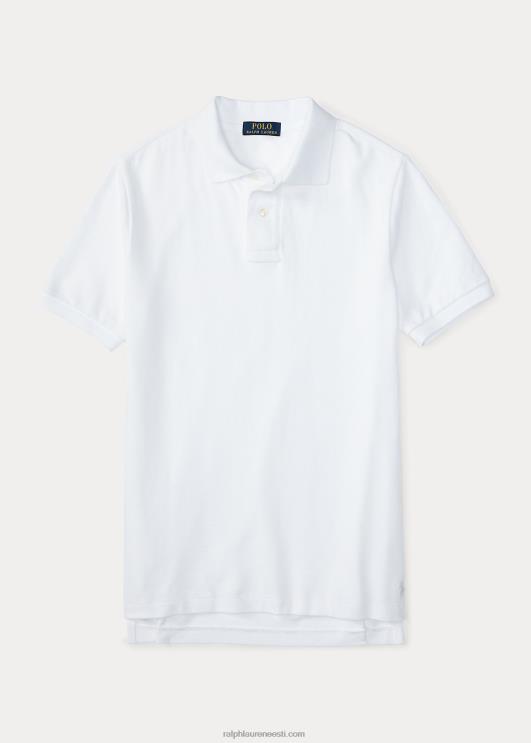 Ralph Lauren lapsed puuvillase võrguga vormipolosärk PR0V6229 valge