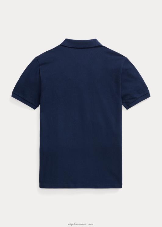 Ralph Lauren lapsed puuvillasest võrgust logoga polosärk PR0V6563 kruiisilaevastik