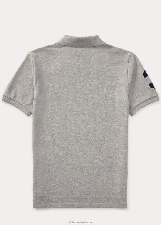 Ralph Lauren lapsed suur poni puuvillasest võrgust polosärk PR0V6061 ja üle kanarbiku